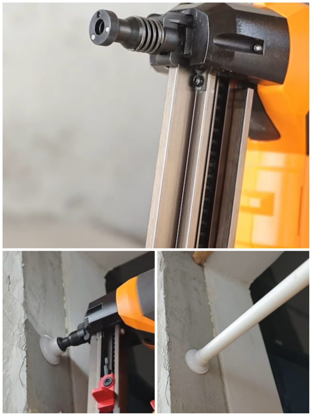 Аккумуляторный гвоздезабиватель нейлер INGCO CCNLI9005 INDUSTRIAL 20 В