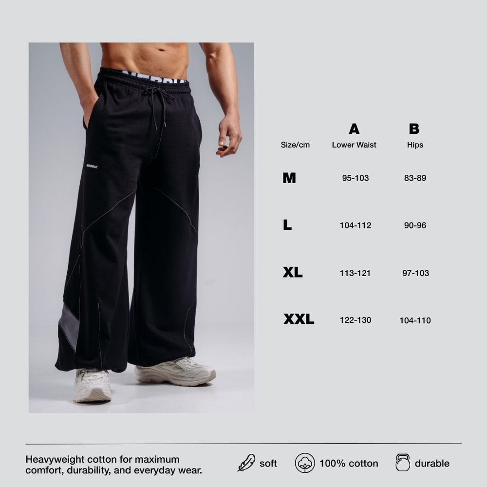 Брюки Baggy Sweatpants PRIMAL 879 Черные