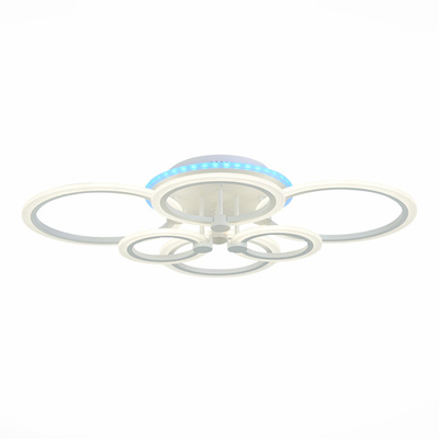 SLE500552-06RGB Светильник потолочный Белый/Белый LED 1*132W RGB 8W 3000-6000K