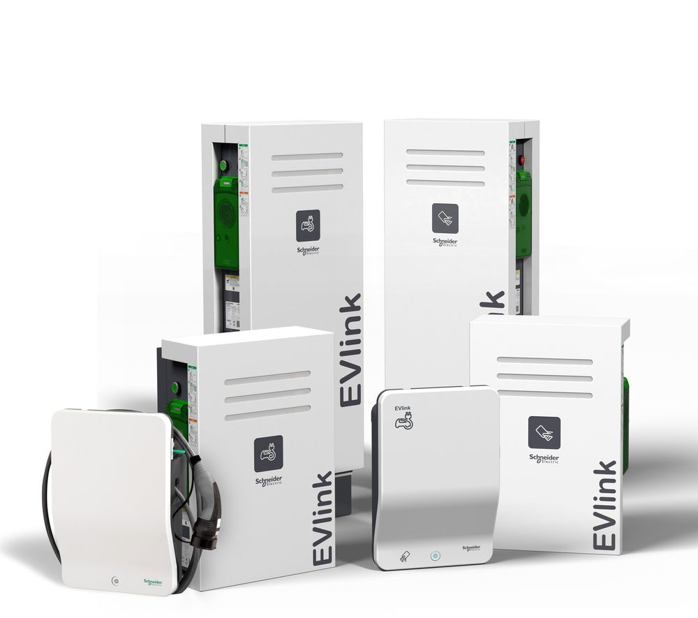 Зарядная станция EVlink PARKING Floor, RIFD (EVF2S7P02R) - 4