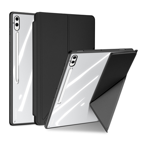 Чехол книжка от Dux Ducis для Samsung Galaxy Tab S9 Ultra, Tab S10 Ultra и Tab S8 Ultra, серия Magi Series Case, с держателем Pencil и функцией автоматического перехода в спящий режим