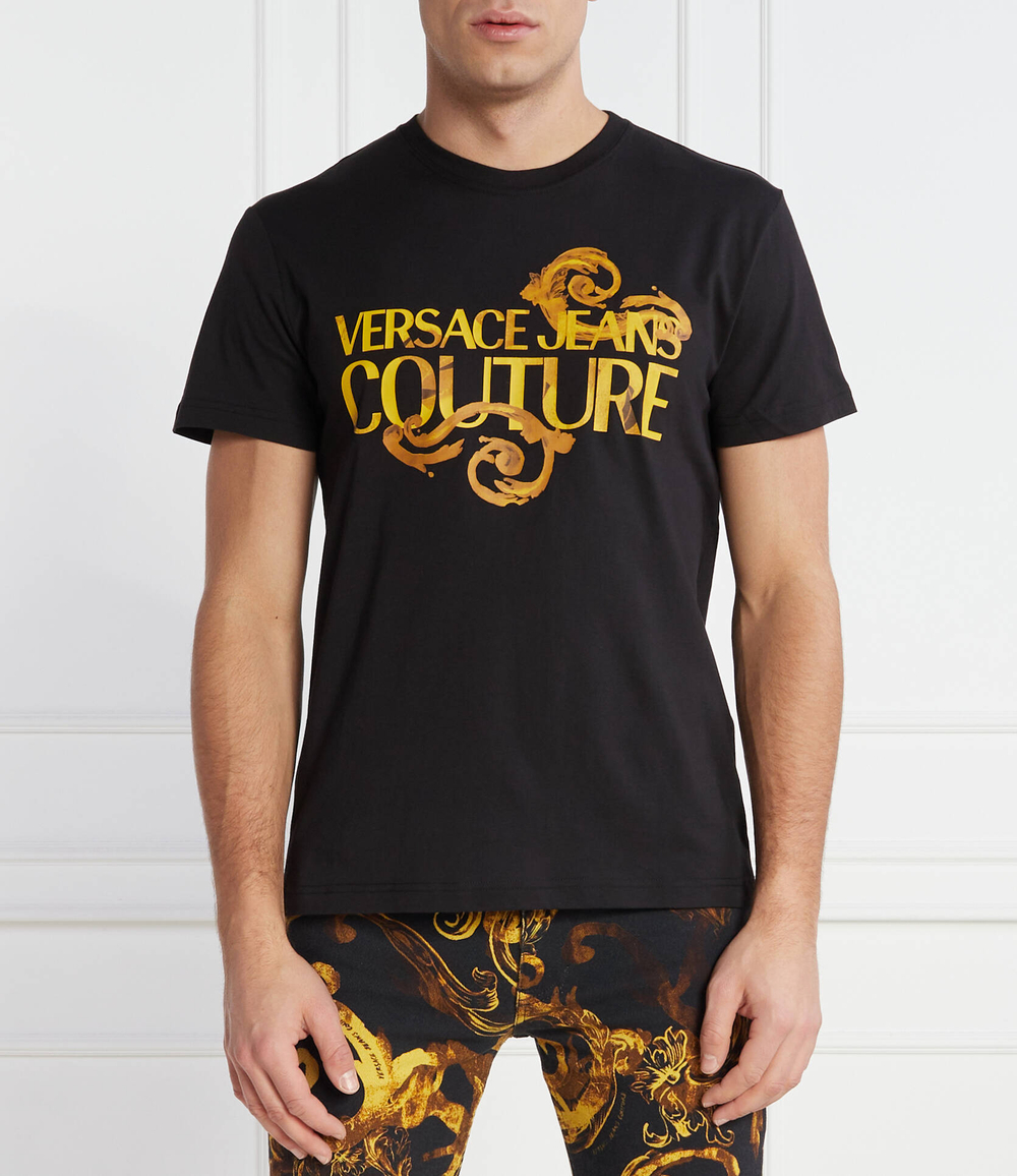 Футболка Versace Jeans Couture - черный(76GAHG00CJ00G)