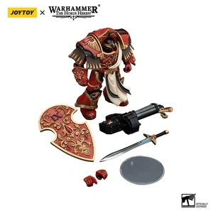 Фигурка JOYTOY Blood Angels Crimson Paladins Squad Crimson Paladin with Iliastus Assault Cannon