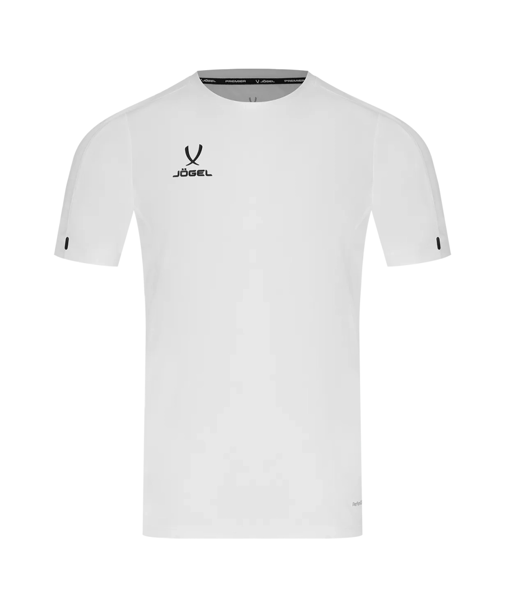 Футболка тренировочная JÖGEL PREMIER PerFormDRY Training Poly Tee, белый