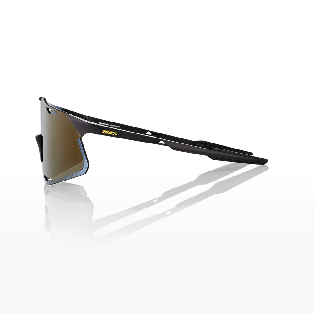 Спортивные очки 100% HYPERCRAFT Matte Black - Soft Gold Mirror Lens