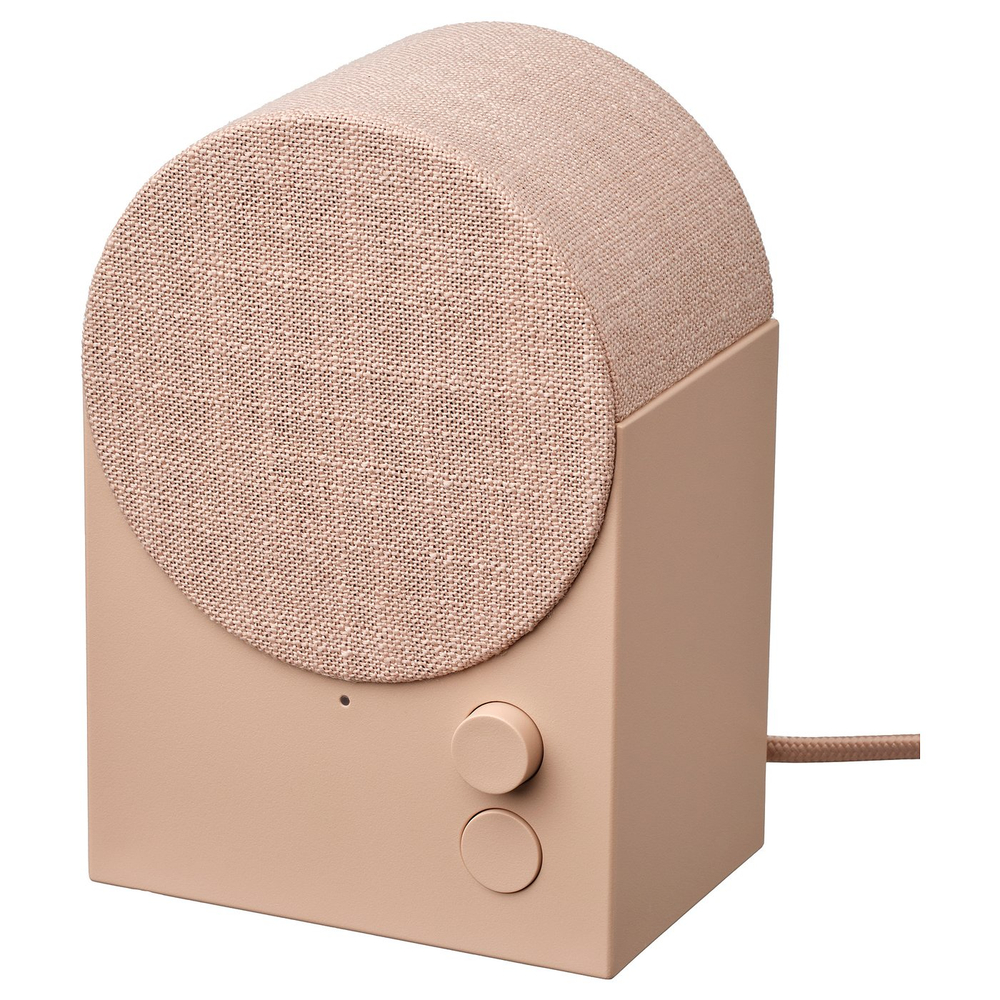 IKEA NATTBAD  (ИКЕА НАТТБАД)  -  Bluetooth-колонка - розовая