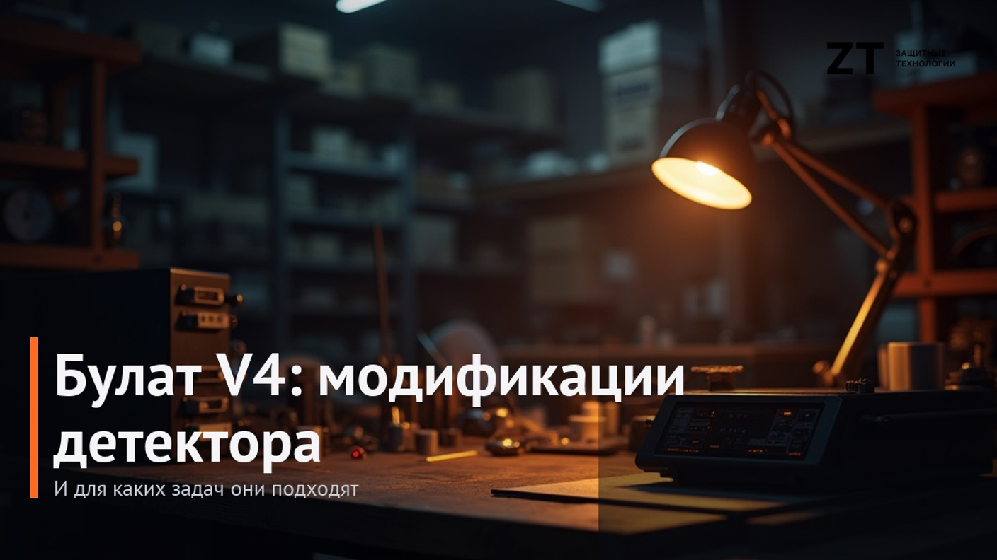 Булат V4: модификации детектора и для каких задач они подходят