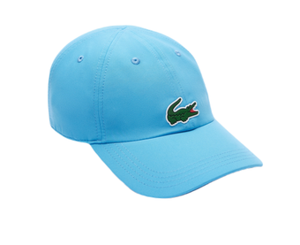 Теннисная кепка Lacoste SPORT Novak Djokovic Microfiber - небесный