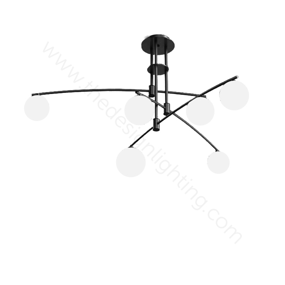 Ceiling design lamp   (Black)Viassa