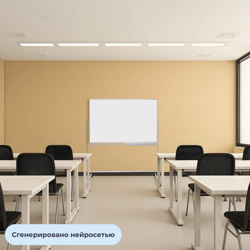 Доска магнитно-маркерная поворотная Attache Twist 100х150см
