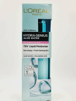Увлажняющий флюид для лица L'Oreal Paris Hydra Genius с алоэ, гиалуроновой кислотой для сухой и чувствительной кожи лица, 70 мл (Германия)