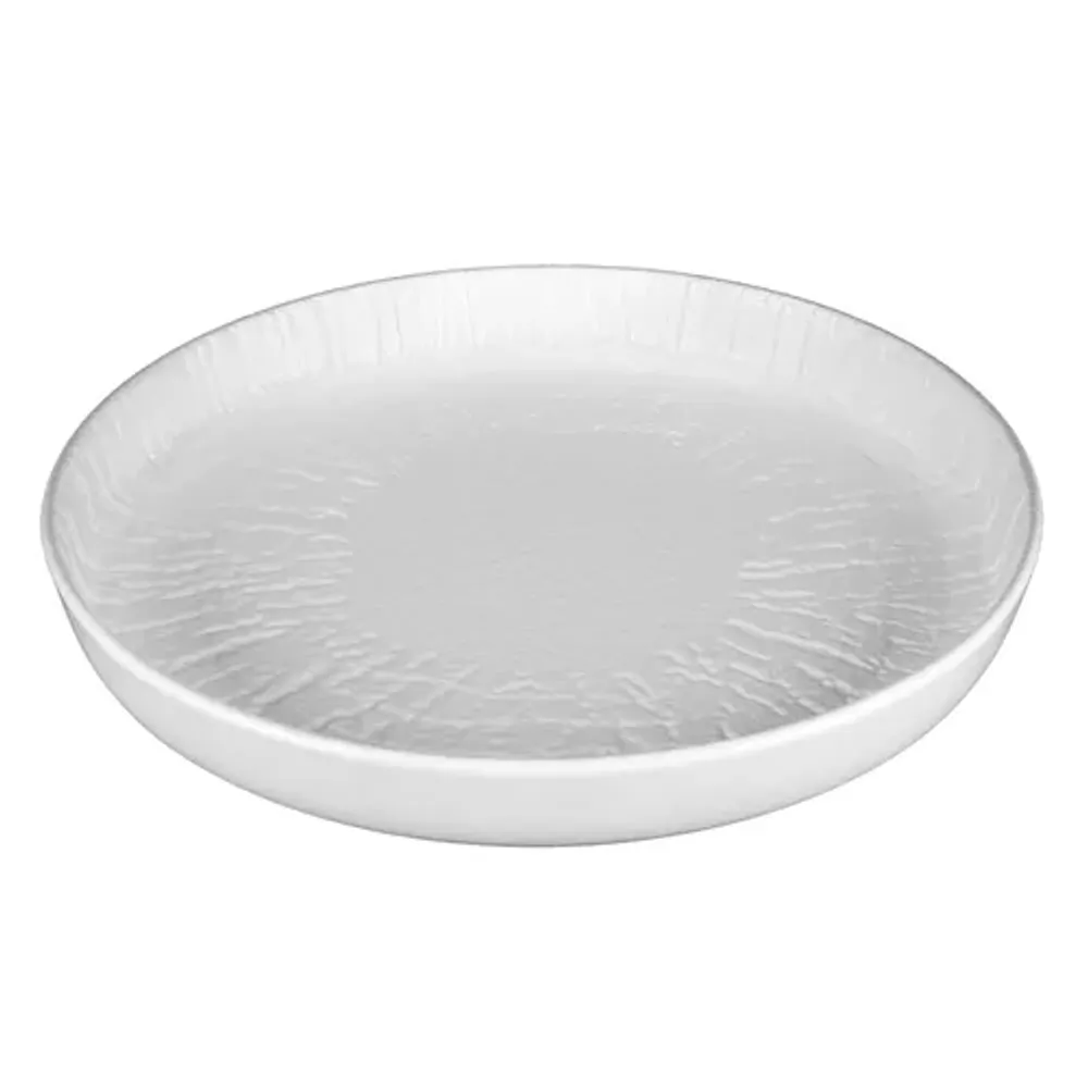Тарелка с бортом d 23 см h3 см White Raw Wood P.L. Proff Cuisine [6]