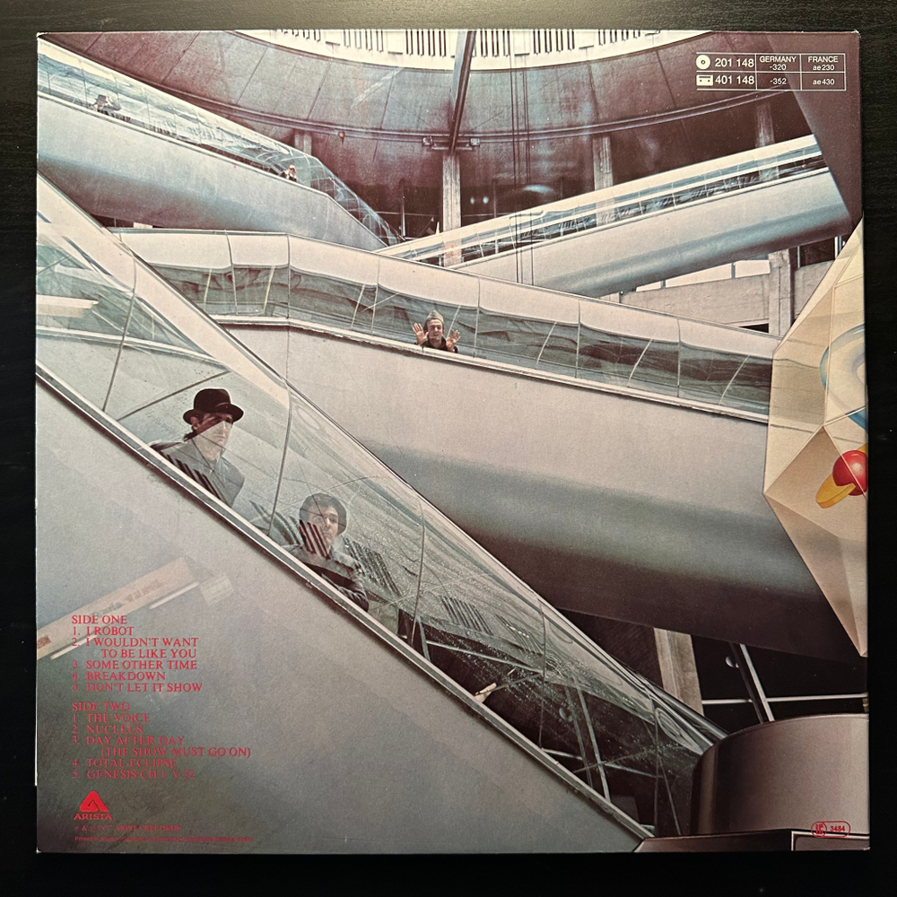The Alan Parsons Project ‎– I Robot (Германия 1979г.)