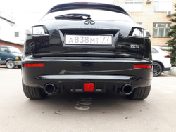 Диффузор заднего бампера FX35/45 S50 203-2007