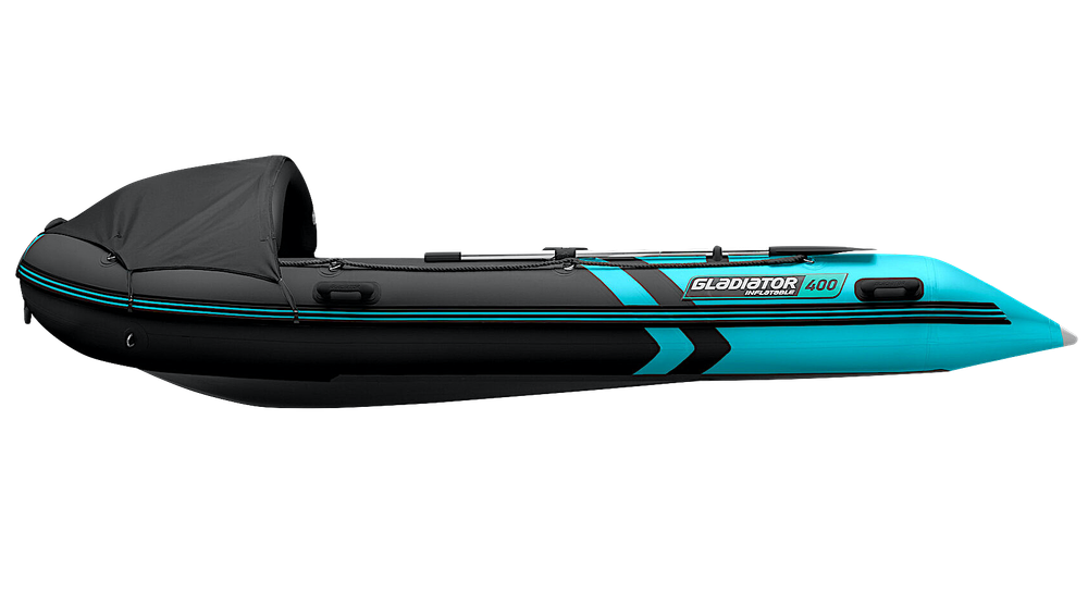 Лодка ПВХ Gladiator Active C400AL с алюминиевым полом -