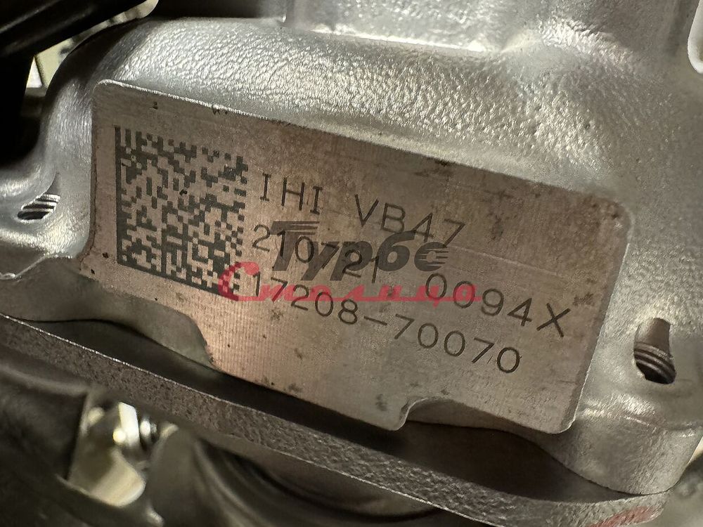 Турбина 17201-70070 TOYOTA для Lexus, Toyota