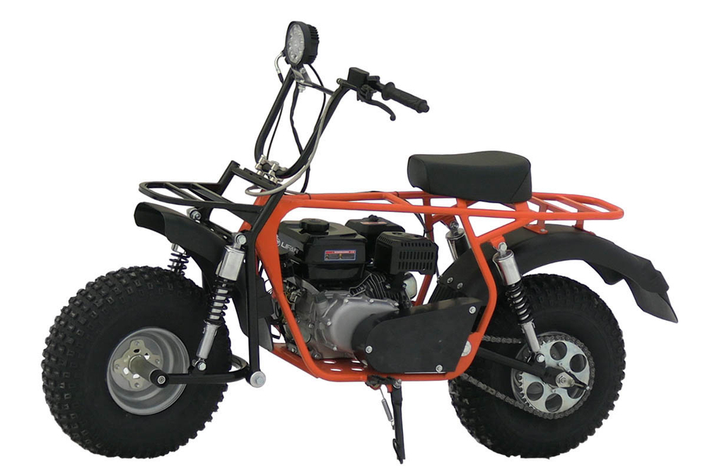 Мотоцикл внедорожный СКАУТ САФАРИ 3L- 8Е+ BIGFOOT (ФАРА, ЭЛ.СТ. перед. и задн. подв., 8,0 л.с., РЕДУКТОР)