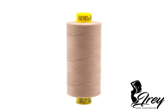 Нитки Guetermann MARA 150/1000 м, кофе с молоком 030