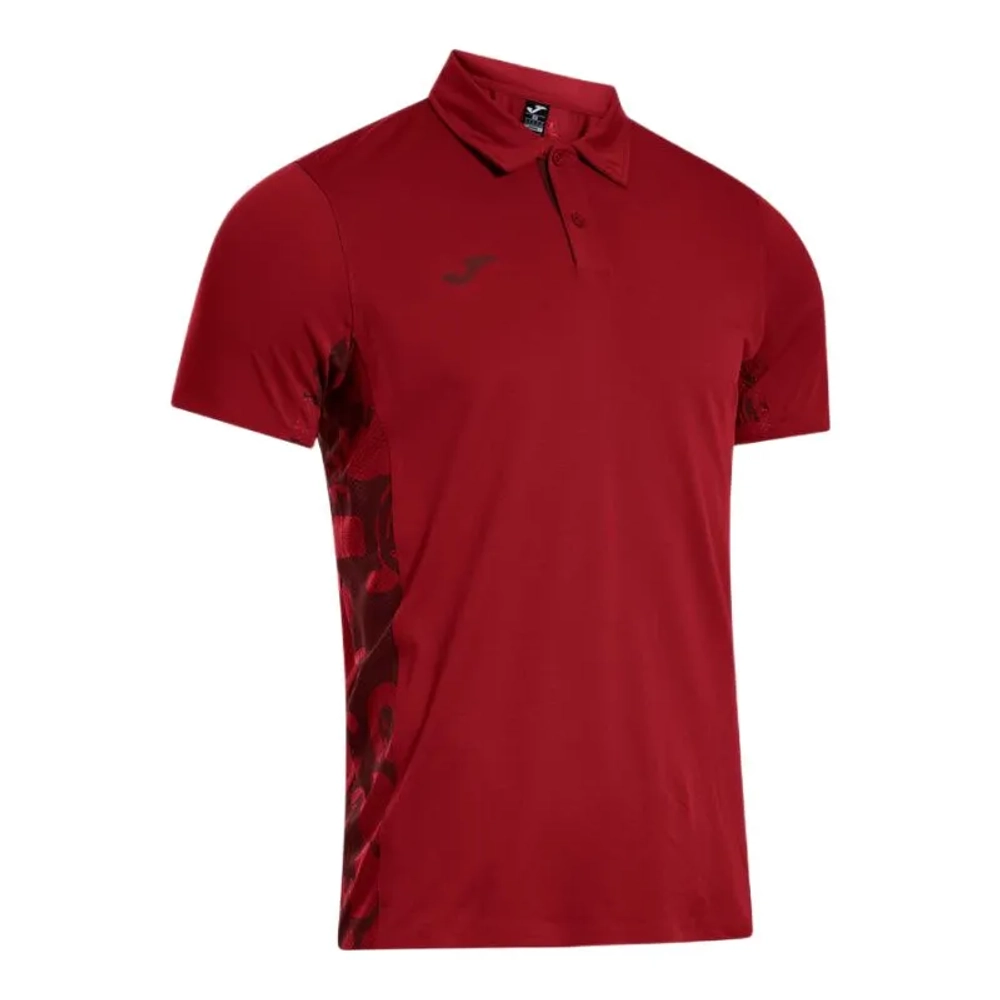 Мужское теннисное поло Joma Challenge Short Sleeve - red