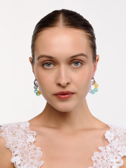 Серьги из селенита