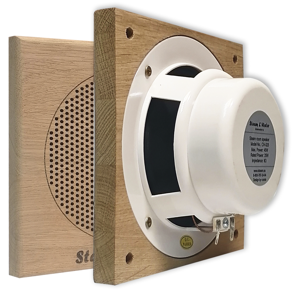 Комплект домашней акустической системы с караоке-усилителем Steam & Water SOUND SAUNA S7