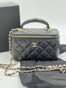 Сумка-кейс чёрная от Chanel BP5-962312