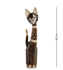 Decor and Gift 99-146 Статуэтка «Кошка» 60 см (албезия, о.Бали)
