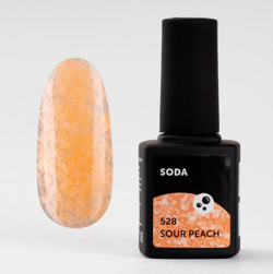Milk Гель-лак Soda - 528 - Sour Peach, 9мл.