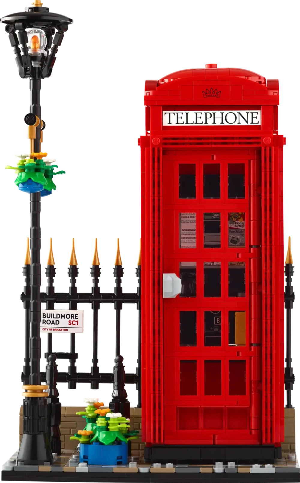 Конструктор LEGO Ideas 21347 Красная лондонская телефонная будка