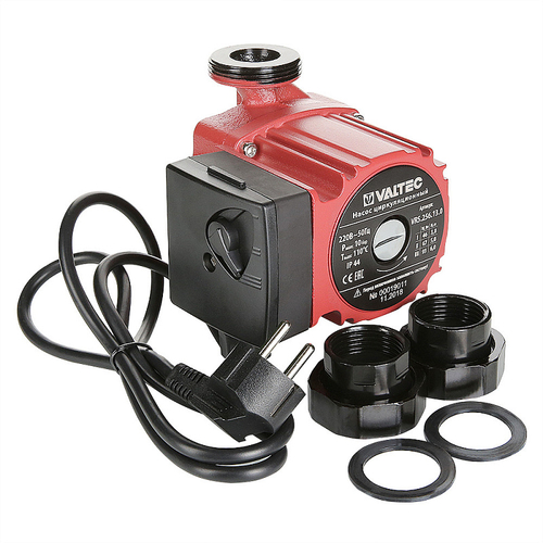 Насос циркуляционный VALTEC RS 25/6-130 с гайками (VRS.256.13.0)