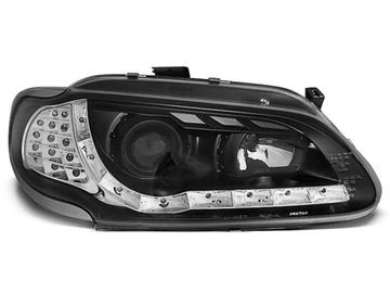 Передние фары Renault Megane 1/Scenic 1 daylight black
