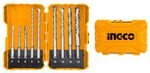 Набор буров SDS plus  9 шт. INGCO AKDL30901 INDUSTRIAL
