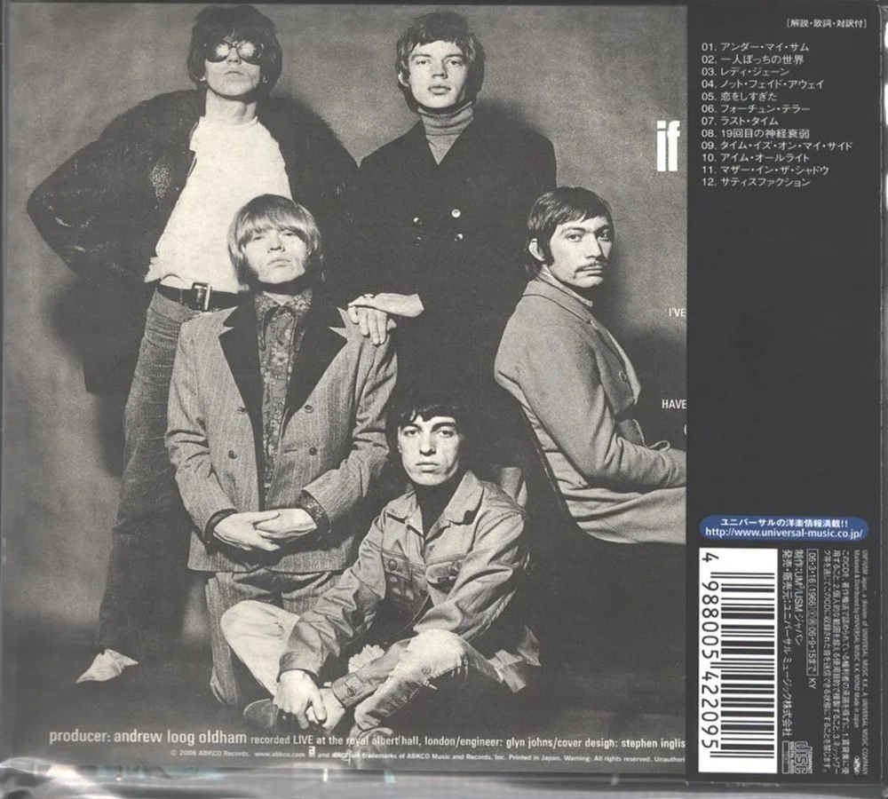 The Rolling Stones / In The 60's - Paper Sleeve Collection (Limited Edition)(26 Mini LP CD)