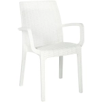 Стул RATTAN Ola Dom белый 585х855мм