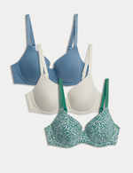 Комплект из 3 предметов: бюстгальтер-футболка с подкладкой T33000322P - Marks & Spencer