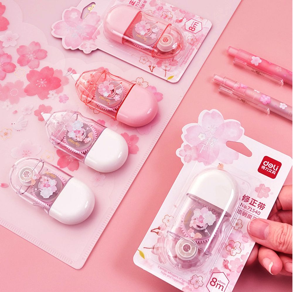 Корректирующая лента Deli "Sakura" Корректирующая лента Deli "Sakura"