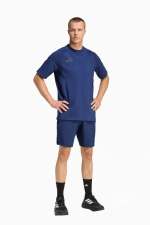 Футболка adidas Tiro Travel Tee - темно-синий