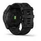 Умные часы Garmin Fenix 7X Sapphire Solar Титановый черный DLC с силиконовым ремешком 010-02541-23