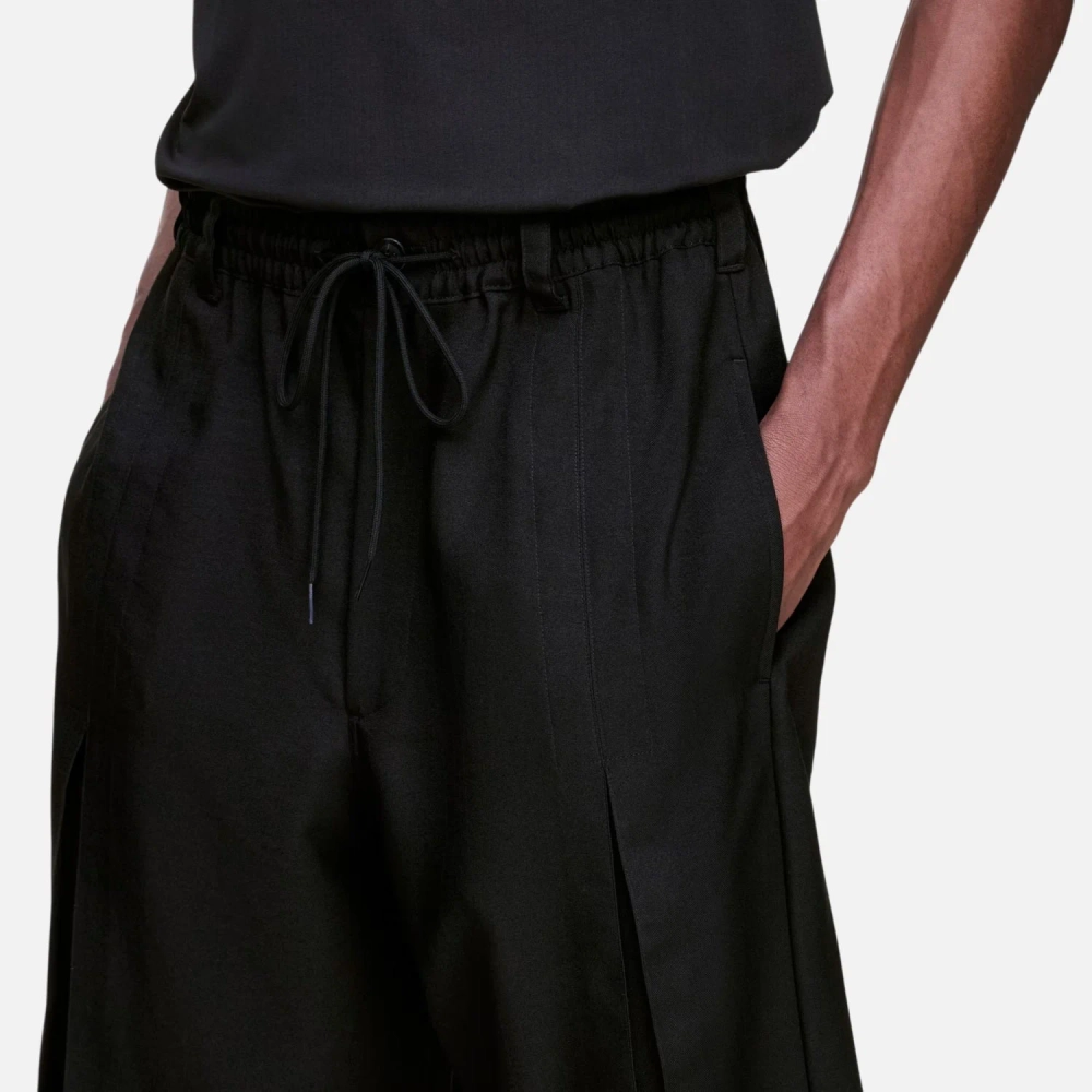 Y-3 Свободные плиссированные шорты Sport Uniform