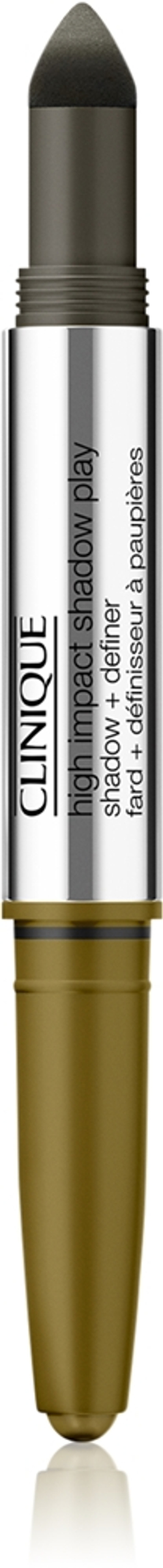 Clinique High Impact Shadow Play - Тени для век в карандаше двойной оттенок Mixed Greens, 1 g