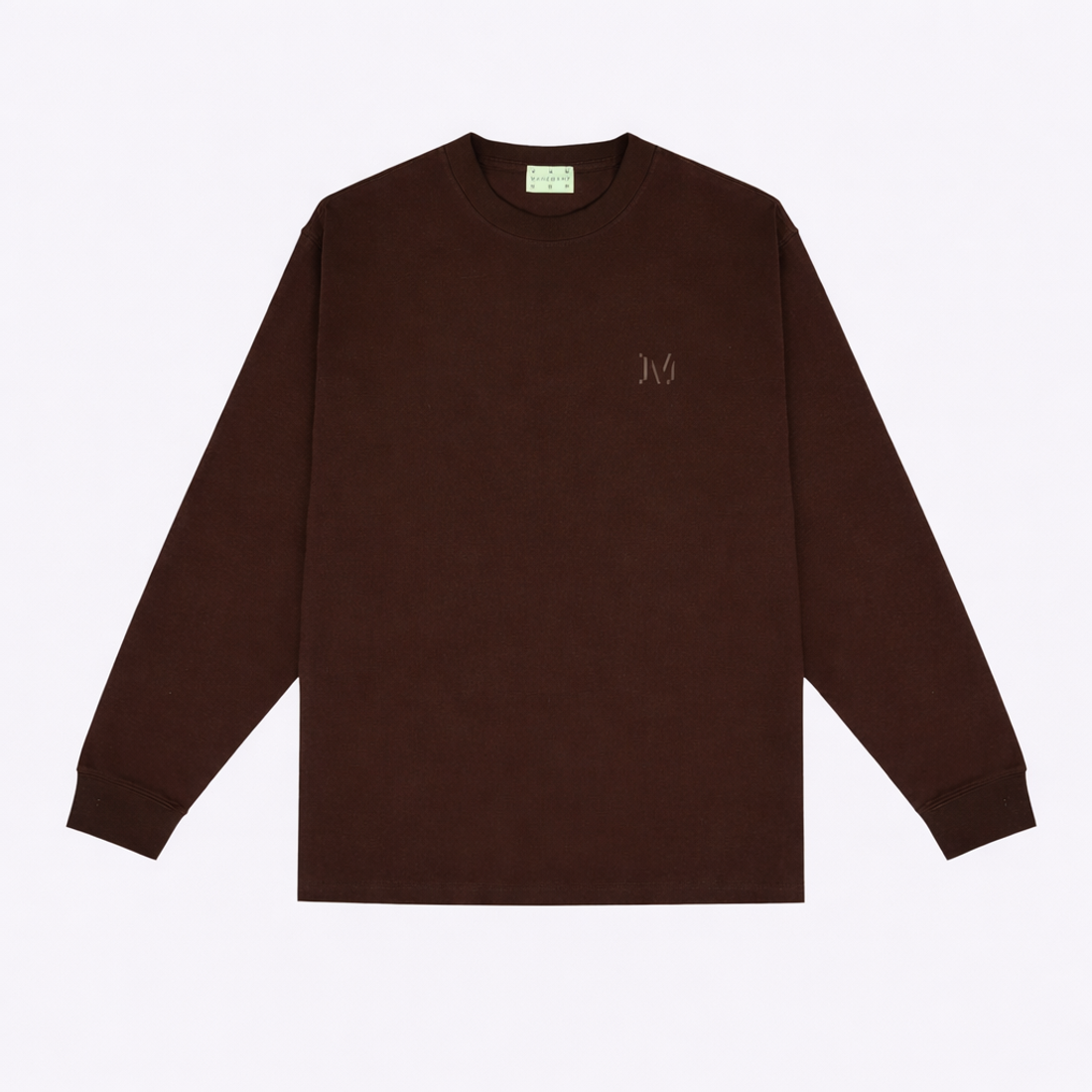 Купить Лонгслив Magamaev M heavy Longsleeve (brown)