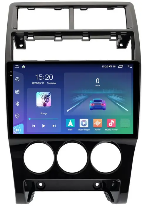 Магнитола для Lada Priora 2013-2018 - Parafar PF864U2K на Android 13, Быстрая, QLED+2K, CarPlay, 4G SIM-слот