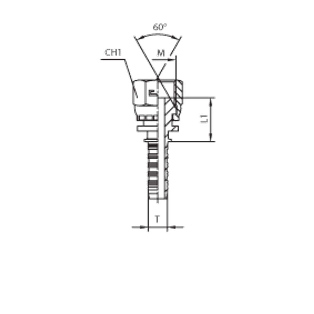Фитинг DN 08 DKM (Г) 18x1.5