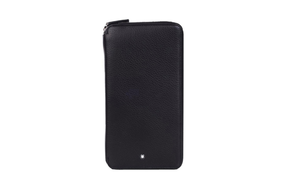 MONTBLANC Cow Leather Wallet Men"s Black