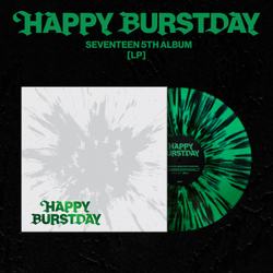 Винил SEVENTEEN - HAPPY BURSTDAY [Black Splatter & Evergreen Color LP]