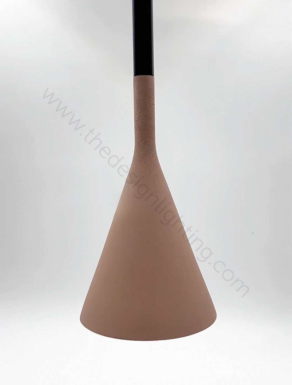 Pendant design lamp Aplomb by Foscarini (Brown)