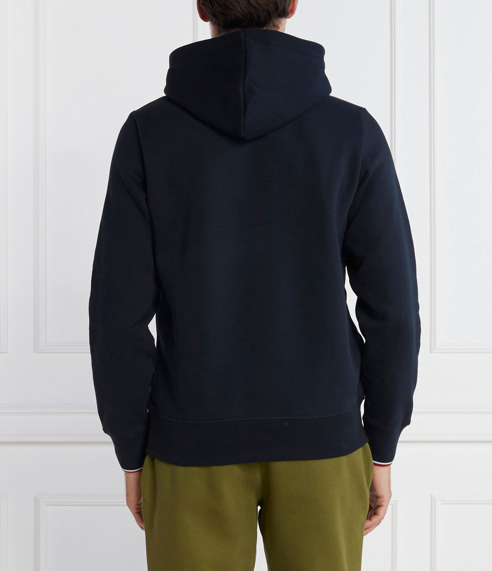 Худи TOMMY LOGO TIPPED HOODY Tommy Hilfiger - темно-синий(MW0MW32673)