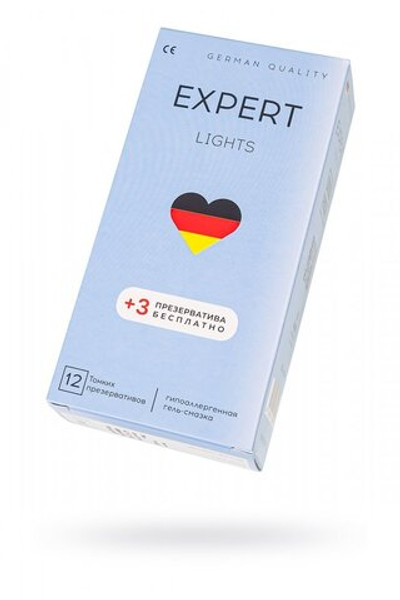 Презервативы Expert Lights тонкие №15