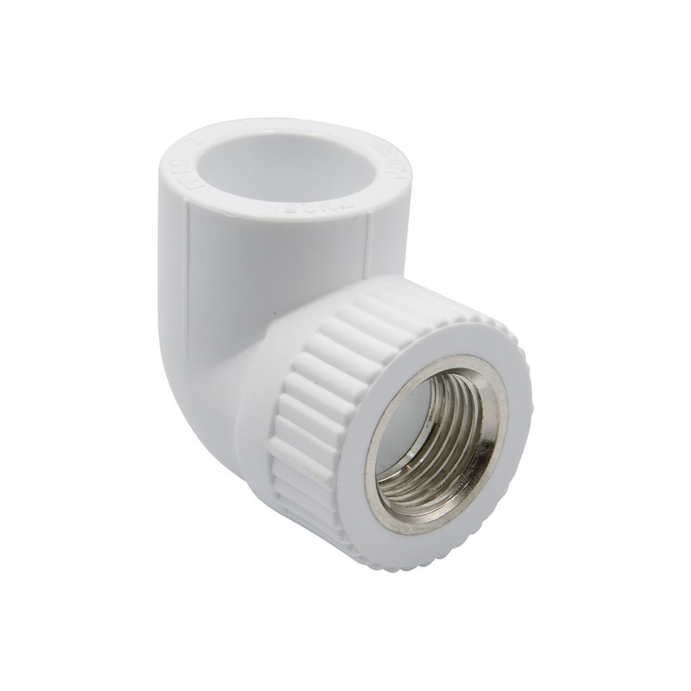 Уголок комб. вн 25х1/2'' EVER® БЕЛЫЙ (Россия)