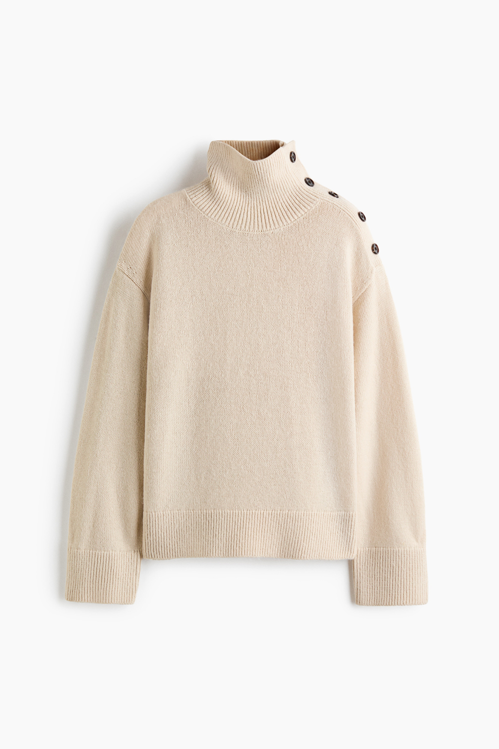 Джемпер с декоративными пуговицами - H&M